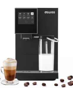 Ekspres do Kawy Ciśnieniowy Automatyczny 4Swiss A24 Roma 1350W Spieniacz