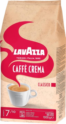 Kawa-ziarnista-Lavazza-Caffe-Crema-Classico-1-Kg Kawa ziarnista Lavazza Caffe Crema Classico 1 Kg - obrazek 1