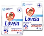 Zestaw Lovela Baby Proszek do prania koloru dla dzieci 82 prania 2 x 4,1 kg