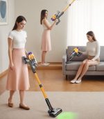 Blossom V18 bezprzewodowy pionowy odkurzacz do sierści zwierząt 50000Pa do domu / samochodu - obrazek 5