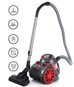 ODKURZACZ CYKLONOWY BEZWORKOWY TURBOSZCZOTKA REGULACJA ZWIJACZ MOCNY 4000W - obrazek 7