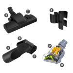 ODKURZACZ CYKLONOWY BEZWORKOWY TURBOSZCZOTKA REGULACJA ZWIJACZ MOCNY 4000W - obrazek 8