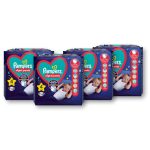 Pampers Pants Night 4 100 szt. 9-15 kg Pieluchomajtki - obrazek 2