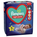 Pieluchomajtki PAMPERS Night Pants 5 (22 szt.) - obrazek 5
