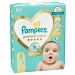 Pieluszki Pampers Premium Care Rozmiar 1 72 szt.