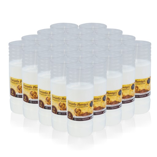 Wklady-do-Zniczy-Parafinowe-Znicze-72h-3dni-20szt Wkłady do Zniczy Parafinowe Znicze 72h 3dni 20szt - obrazek 1