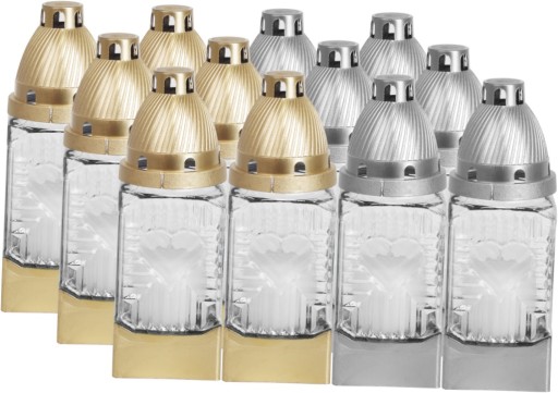 Znicz-szklany-na-grob-12-szt-DUZY-bialy-lampion-20cm-z-WKLADEM-palenia-grob Znicz szklany na grób 12 szt DUŻY biały lampion 20cm z WKŁADEM palenia grób - obrazek 1